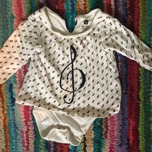 Tea Collection 6-9 mo Outfit